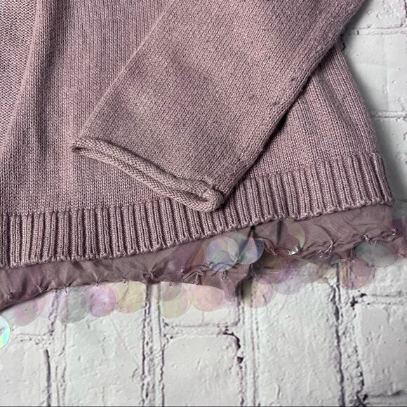 Gap Big Kid Embellished Girls Open Front Cardigan Sz L - Picture 6 of 10